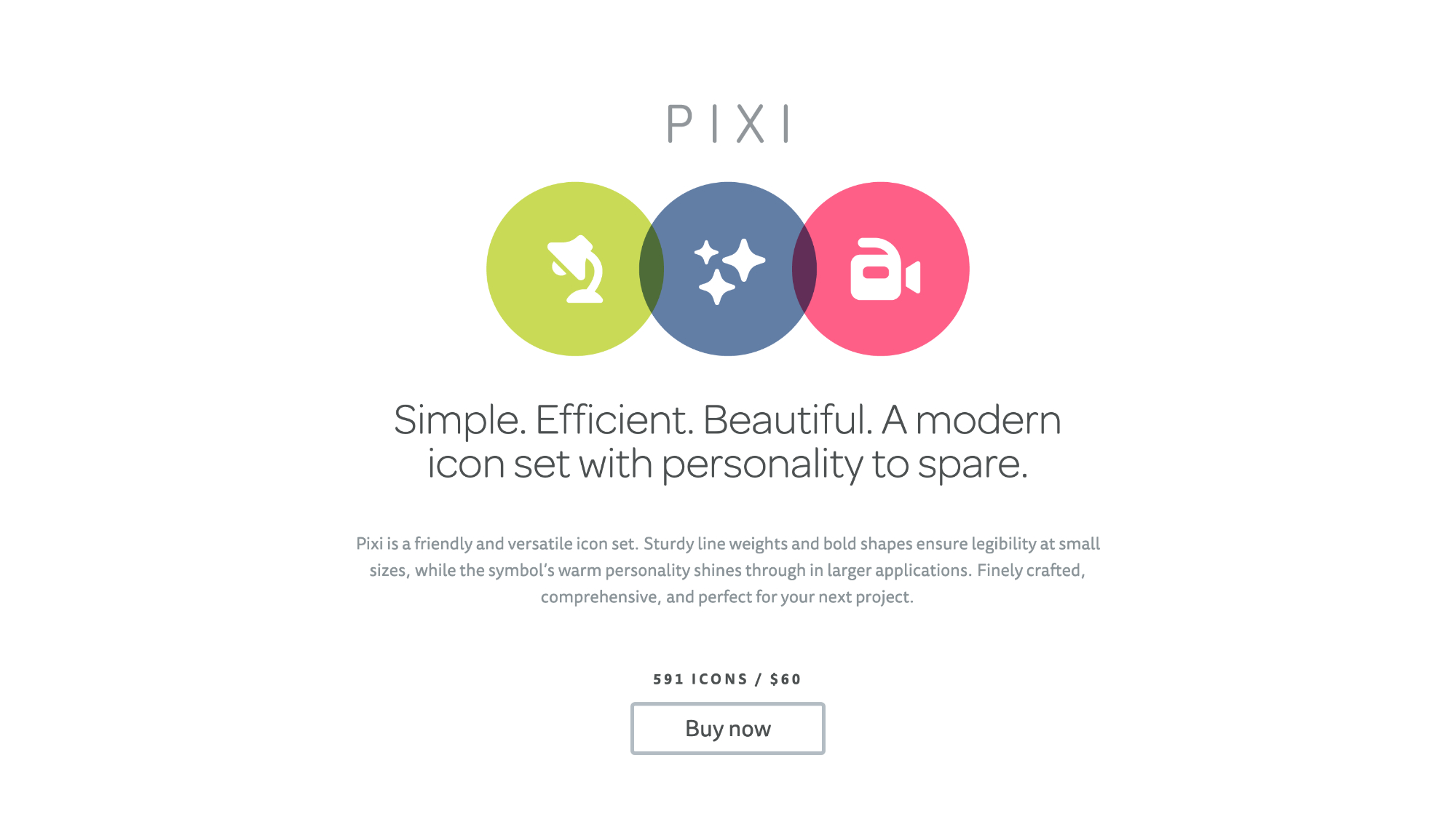 Pixi icon pack website