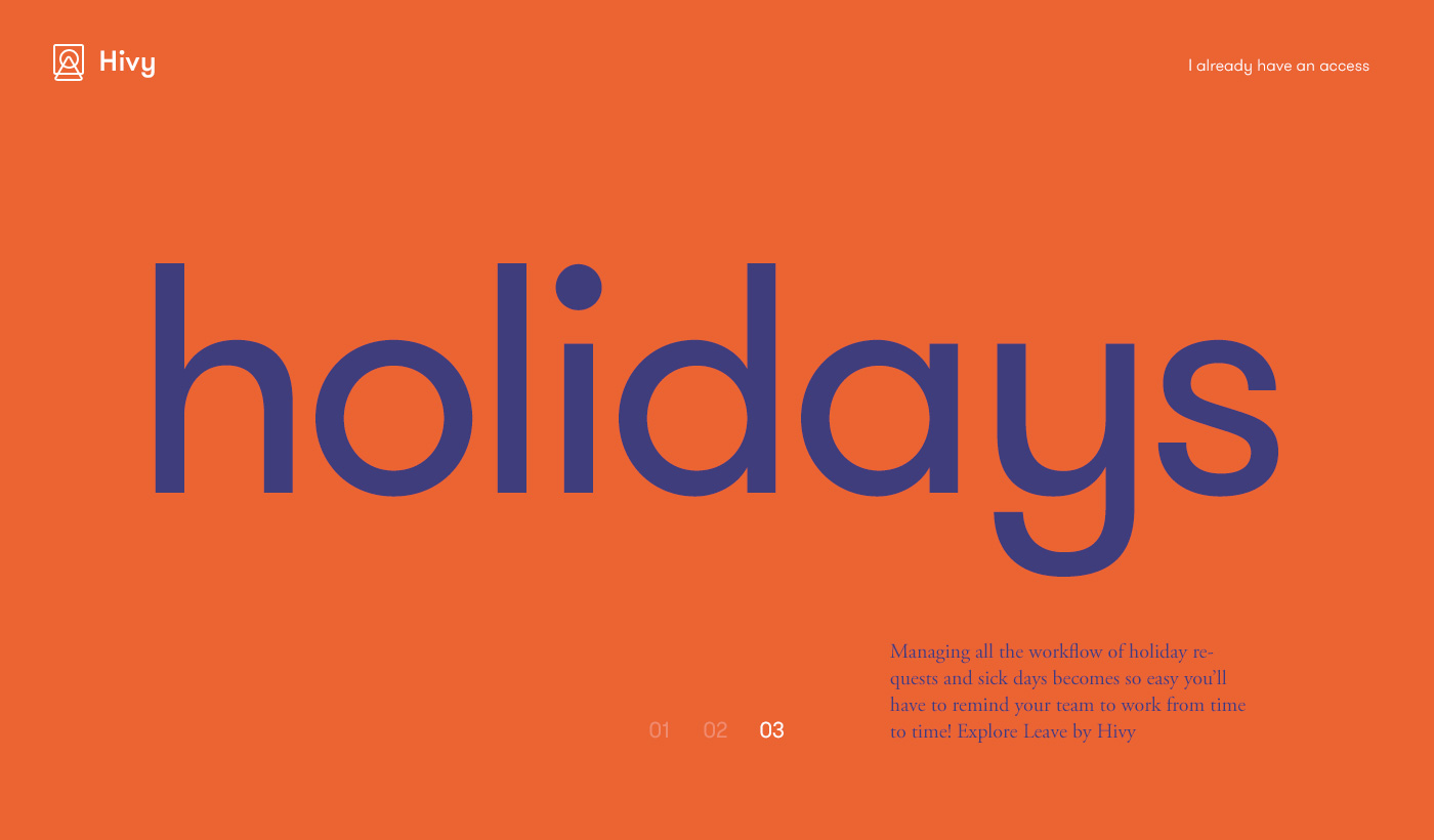 Hivy design proposal