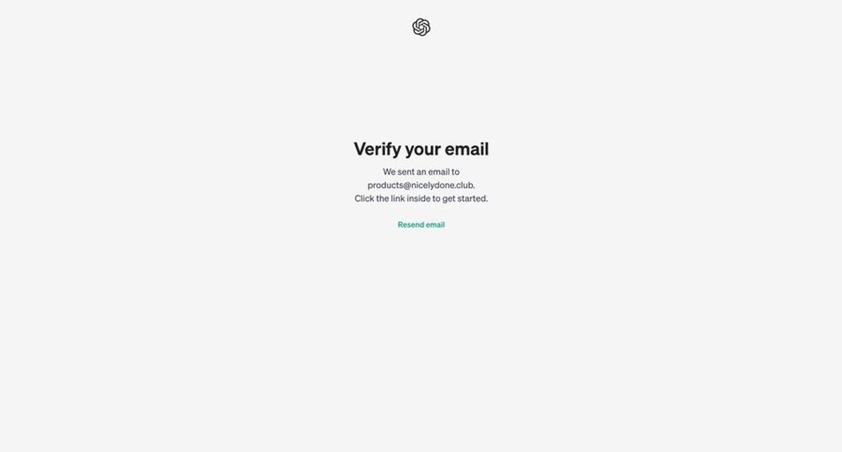 Onboarding screen from ChatGPT