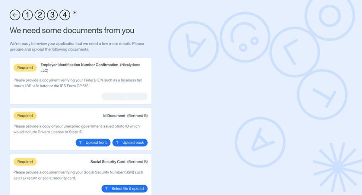Onboarding screen from Tola